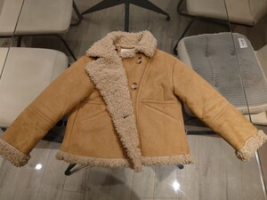 ZARA　アウターコート　モコモコ　120センチ