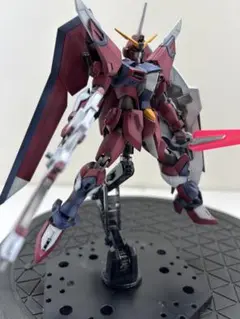 HGイモータルジャスティス ガンプラ全塗装完成品