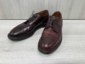 ALDEN J.CREW 975 ウィングチップ 表記サイズ8.5 ブラウン 店舗受取可