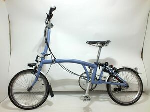 n4300 BROMPTON ブロンプトン M6L レザーサドル 折りたたみ自転車【カスタム品】 [112-240614]