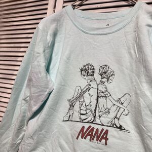 AVSQ 1スタ 水色 アニメ スウェット NANA ナナ 漫画 キャラ 90s 00s ビンテージ アメリカ 古着 ベール 卸 仕入れ kg