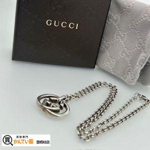 GUCCI グッチ インターロッキングG SV925 ネックレス ペンダント アクセサリー レディース メンズ シルバー系