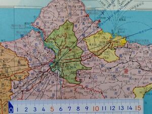 ma00【地図】台湾 中華民国64年 [昭和50年] 森林鉄道 (阿里山 八仙山 羅東) 台湾糖業鉄道 (中濁線 北港線 雲虎線 関廟線 玉善線 布袋線 他