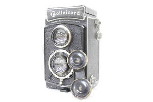 【返品保証】ローライ Rolleicord Carl Zeiss Jena Triotar 7.5cm F3.5 二眼カメラ M268