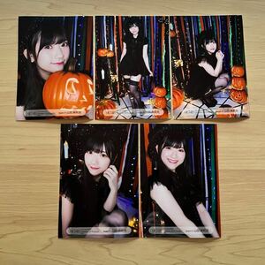 HKT48 山田麻莉奈　生写真 netshop限定　October 2016 ハロウィン　コンプ