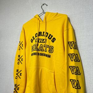 ★激レアデザイン★ rvca matty パーカー　イエロー　黄色　Mサイズ