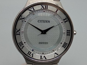 CITIZEN EXCEED ソーラー 腕時計 AR0080-66D Something Blue ベルト約20.5cm 箱・取説付