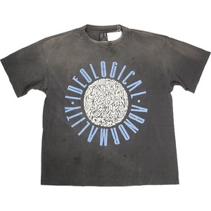 SAINT MICHAEL セント マイケル 24AW SS TEE/IDEOLOGICAL/BLACK Tシャツ 黒 Size 【XL】 【新古品・未使用品】 20802237