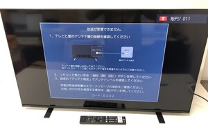 26　▲　TOSHIBA 東芝　REGZA 4K液晶テレビ　43Z570L REGZA engine