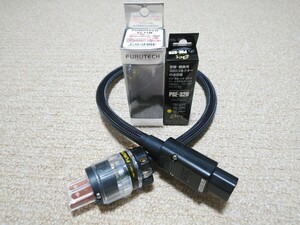 電源ケーブル アコースティックリバイブ ACOUSTIC REVIVE POWER STANDARD-tripleC 8800 0.6m / Furutech FI-11M(Cu) / AET PSE-320HG