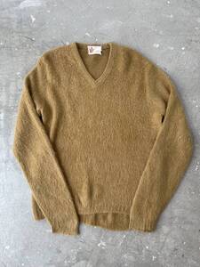 超希少！美品！USA製！60s 70s JANTZEN Mohair ジャンセン モヘア セーター 毛足 グランジ カートコバーン バンド NIRVANA 大きいサイズ