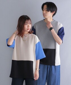 「SHIPS」 半袖Tシャツ LARGE ブルー メンズ