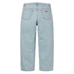 24AW Supreme シュプリーム Baggy Jean バギー ジーンズ デニム パンツ Light Washed Indigo ライト ウォッシュド インディゴ 30 新品