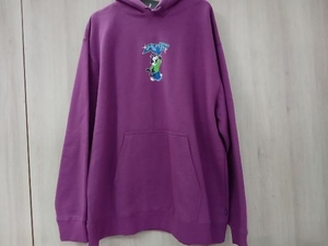 HUF HUF BAD CAT PULLOVER HOODIE パーカー　サイズXXL カラーパープル　 店舗受取可