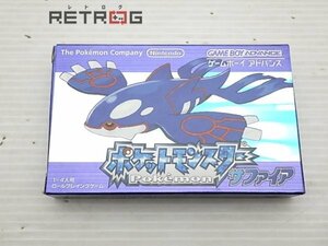 ポケットモンスターサファイア ゲームボーイアドバンス GBA