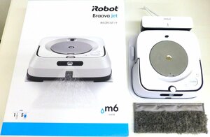 桐生店 【中古品】k6-8 iRobot 床拭き ロボット掃除機 Braava jet m6 動作確認済 箱付き 充電器付き