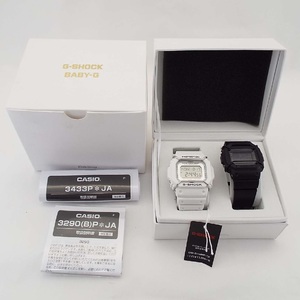 T1628〇CASIO(カシオ)G-SHOCK BABY-G ジーショック ベイビージー ペアウォッチ DW-D5600P-7JF BGD-501-1JF