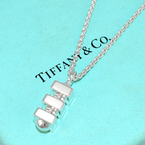 新品同様 ティファニー パロマピカソ パロマグルーブ ペンダント ネックレス スターリングシルバー 925 TIFFANY&CO.