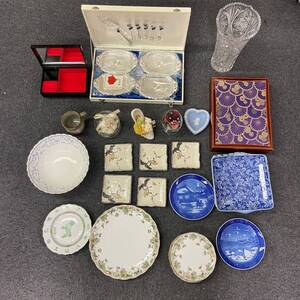 食器等まとめ WEDGWOOD ウェッジウッド ロイヤルコペンハーゲン ROYAL COPENHAGEN ナルミ NARUMI BOHEMIA ボヘミア♯21266B