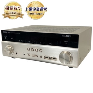 YAMAHA ヤマハ RX-V773 7.1ch AVアンプ AVレシーバー ゴールド リモコン付き オーディオ 中古 W9547076