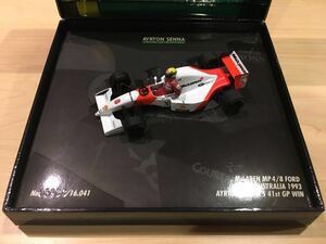 新古品 オリジナルパッケージ付き 希少！1/43 ミニチャンプス マクラーレン フォード F1 MP4/8 #8 1993年 オーストラリア グランプリ