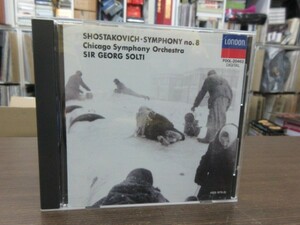 天9//CD★London ショスタコーヴィチ：交響曲第8番／ゲオルク・ショルティ（Georg Solti）,CSO