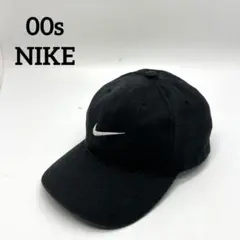 00s nike 6 panel swoosh cap black free