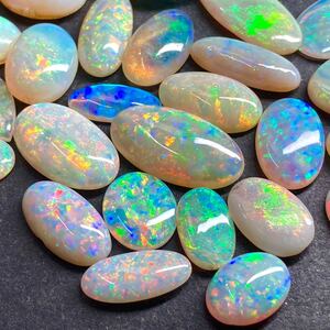 1円〜!!遊色効果!!≪天然オパールおまとめ100ct≫j 約20g ルース 裸石 宝石 ジュエリー jewelry opal w5ヤ19