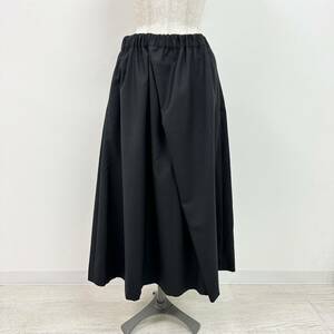 23aw 2023 新品 noir kei ninomiya COMME des GARCONS ノワール ケイニノミヤ ギャルソン ウール ロング タック イージー スカート size M