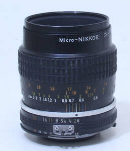 Nikon Ai Micro-NIKKOR 55mm F2.8S (qg05-4B) ◆ジャンク品.