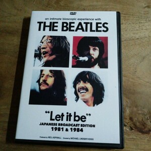 ビートルズ　Beatles　映画　レットイットビー　特別版　2枚組DVD　テレビ放映版2種収録　LET IT BE　ジョンレノン　ポールマッカートニー