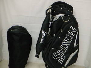 DUNLOP SRIXON 9.0型 スポーツカート★中古★(BKxSIVERxWH)ゴルフ キャディバック