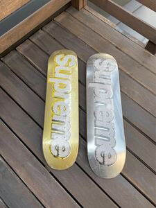 13SS Supreme Bling box skateboard deck set デッキ　スケートボード