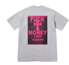 【Heather Grey・XXL】Fuck Money Tee supreme