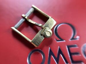 純正品 14mm OMEGA 尾錠 当時物 バックル buckle ベルト ブレス ゴールド gold ジュネーブ シーマスター Geneve SEAMASTER 