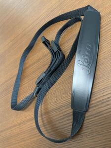 LEICA ライカ 純正 カメラ ストラップ 黒 ブラック 金具付き 筆記体 ドイツ製 Germany M2 M3 M4 M5 M6 M7 MP用 Strap 美品 ②