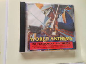 CD WORLD ANTHEMS 世界の国歌　２０か国　２０曲入り　