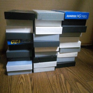 中古 VHS ビデオテープ 再録用 30本 まとめ　セット⑦　東京都大田区引き取り歓迎