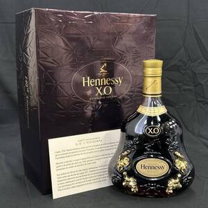 24静/A049677-1/OY25000/S021-424/ 酒 Hennessy X.O THE ORIGINAL 140th Anniversary COGNAC ヘネシー コニャック 40% 700ml 箱付き