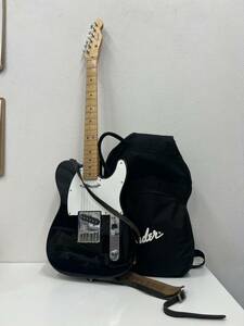 ⑩Fender Japan エレキギター テレキャスタタイプ　黒色　2004〜2006年　R031365 カバー有