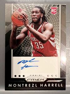 激レア RC Auto 15-16 Panini Prizm Montrezl Harrell モントレズ・ハレル NBA 直筆 ルーキー サイン バスケ ユニフォーム 76ers MIP