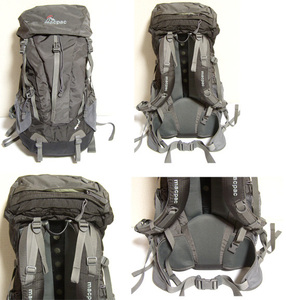 ● macpac マックパック トーレス35 CC チャコール size 3/ 40L/ レインカバー 付き,登山,ザック,リック,ノースフェイス,バックパック,軽量