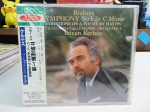 緑1｜新品未開封！★ CD ★Brahmsブラームス：交響曲第１番ハ短調｜Istvan Kerteszケルテス　ウィーン・フィルハーモニー管弦楽団