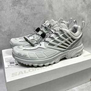 25.5cm 新品正規品 定価6万円 Maison Margiela MM6 x Salomon ACS PRO Ghost Grey プロスニーカー メゾンマルジェラ サロモン スニーカー