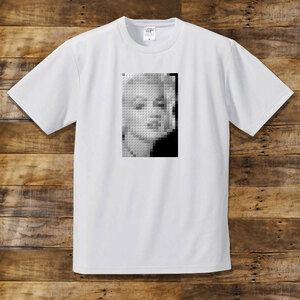 ブロック マリリンモンロー デザイン　Tシャツ Marilyn Monroe　新品　送料込　男女兼用　ユニセックス　サイズ豊富　SからXXL選べる