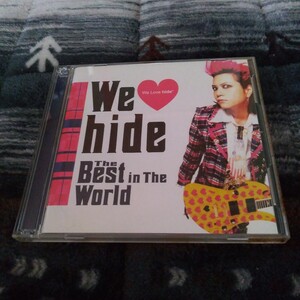 hide We Love hide~The Best in The World~ CD 2枚組 ベスト アルバム X JAPAN 