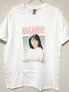 Akina Nakamori 中森明菜 ラップTシャツ 希少 ホワイト 白色 80年代 90年代 POP 歌手 アイドル 歌謡曲 ポップス ユニバーサル デザイヤー L