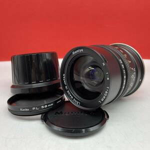 □ 防湿庫保管品 Mamiya N F4 65mm L Mamiya7 7Ⅱ 標準レンズ 単焦点 中判カメラ 動作確認済 カメラレンズ マミヤ