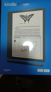 購入1ヶ月以内　本体ほぼ未使用（数時間）　kindle Scribe 64GB 10.2インチ　プレミアムペンシル、替芯、コード不使用