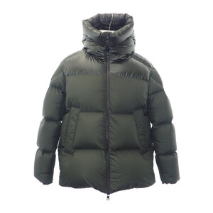 【中古】モンクレール MONCLER DAMAVAND GIUBBOTTO ダウンジャケット H20911A00234_54A81 カーキ ブラック金具 サイズ1 メンズ【ABランク】